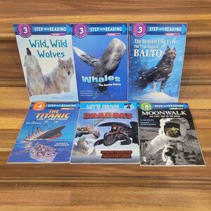 Step into Reading Kids Book- Step 3, 4, 5